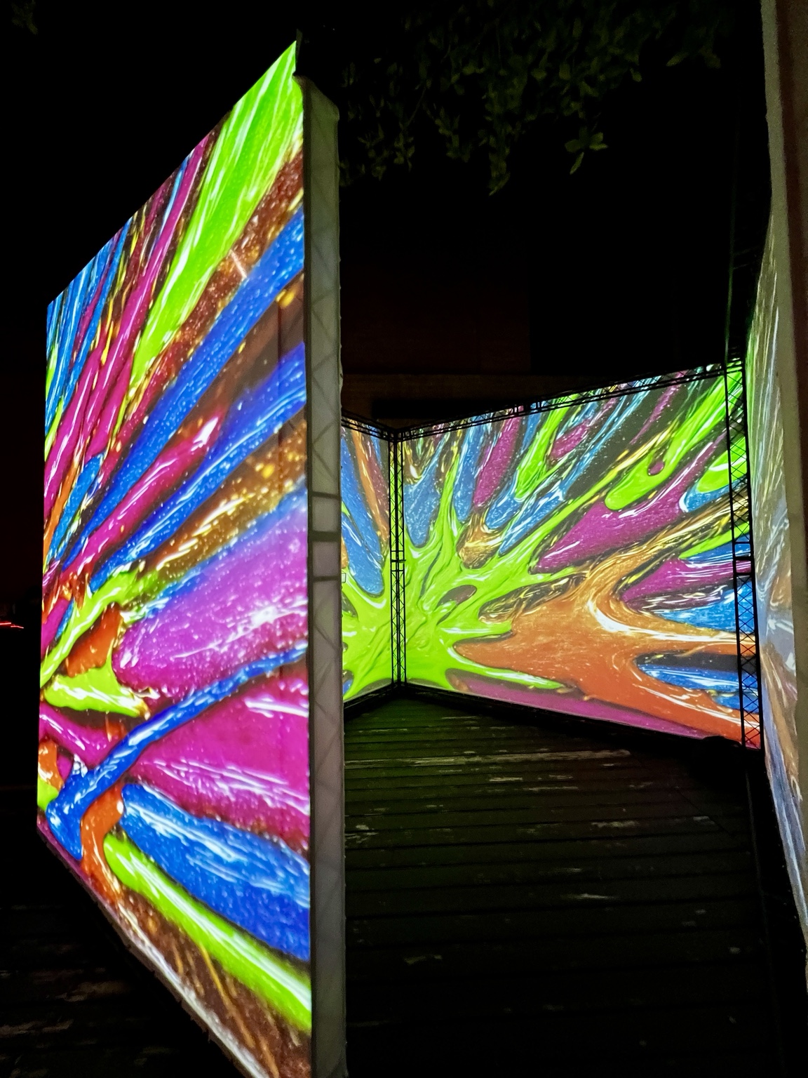 Color across multiple surfaces